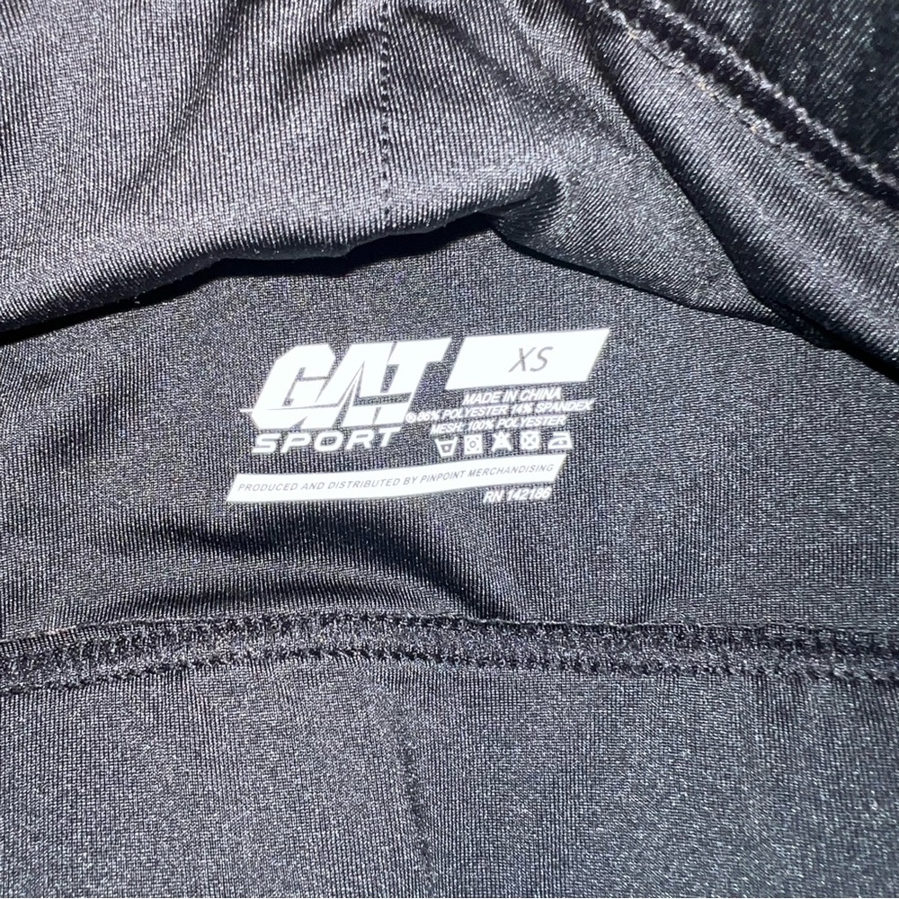 Black Mesh Sports Bra - Picture 3 of 3